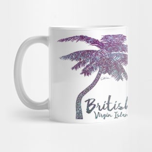 (BVI) British Virgin Islands Palm Tree Mug